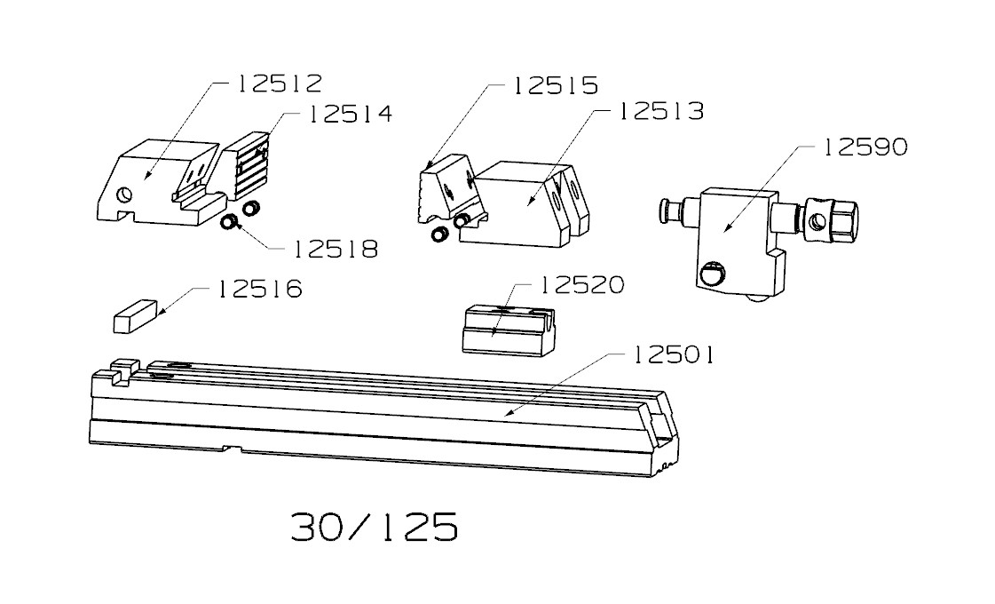 MORDAZA FORZA PERFECT NO GUIADA